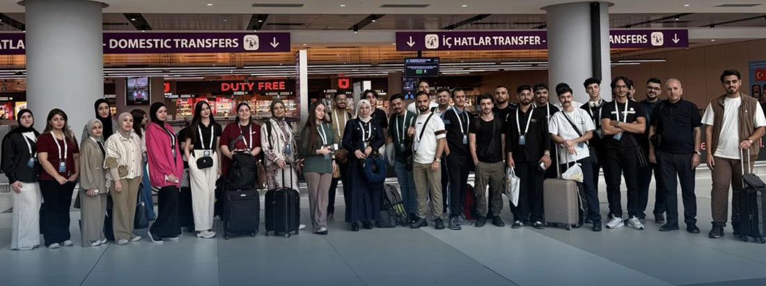 طلبة جامعة آشور يصلون إلى المملكة المتحدة